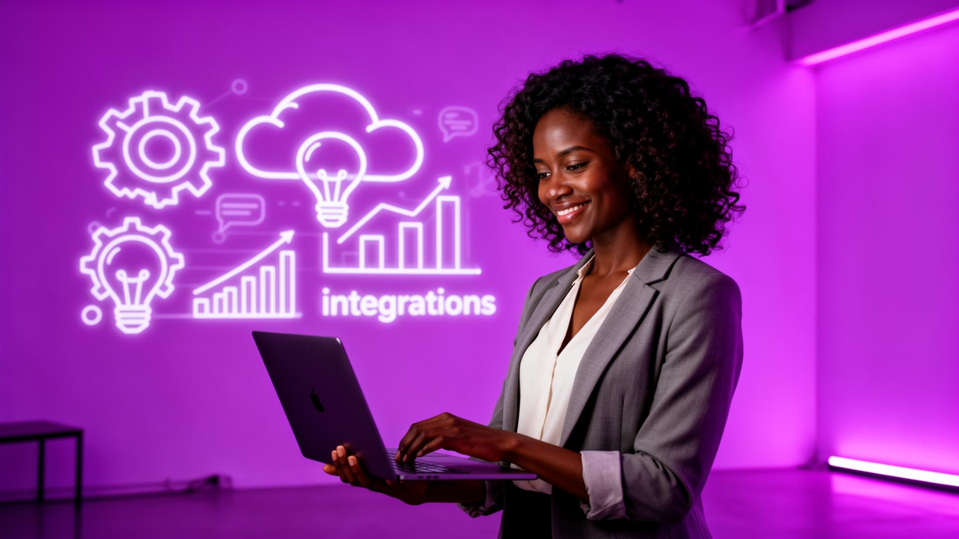 Entrepreneur delegating business tasks